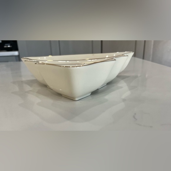 Serving Dish Christmas Lenox Holiday Tree Divided Server 3 sections. New - Picture 6 of 10